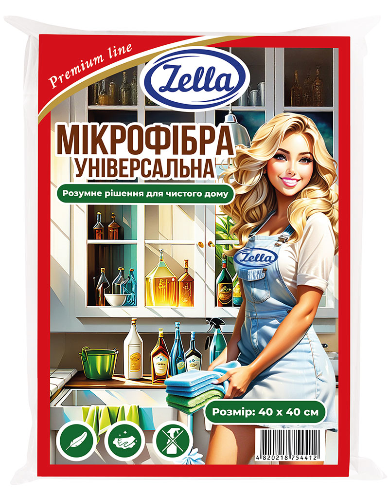 Серветка з мікрофібри універсальна